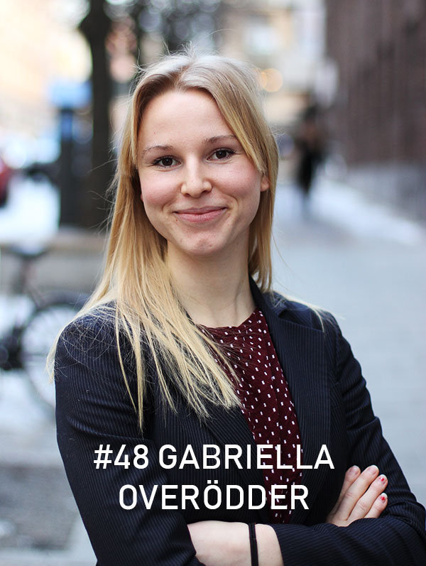 Gabriella Overödder, Effektiv Altruism Sverige. Foto: Christian von Essen, hejaframtiden.se