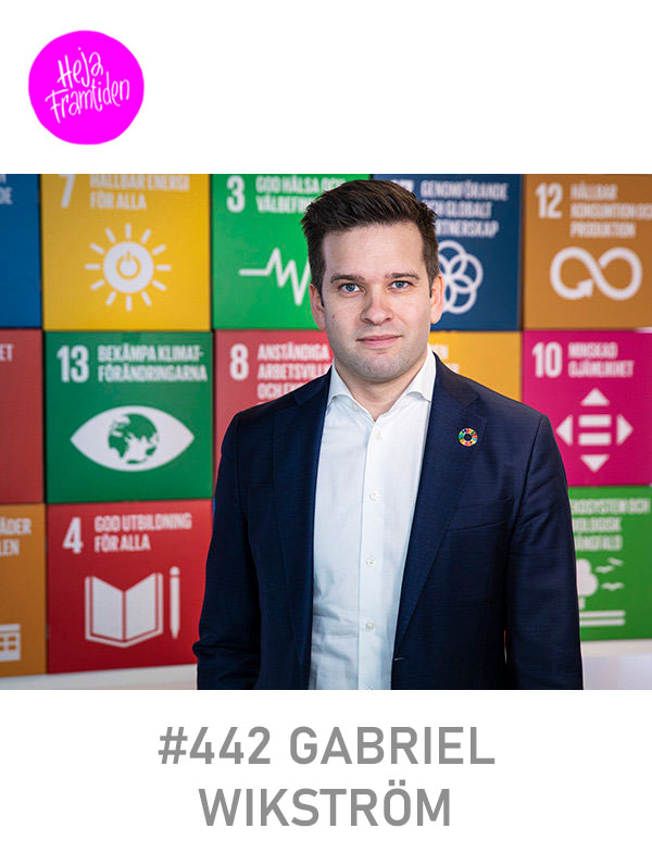 Gabriel Wikström, Agenda 2030-samordnare. Foto: Ninni Andersson/Regeringskansliet