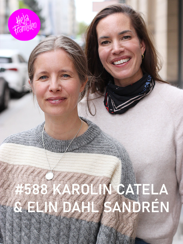 Elin Dahl Sandrén, Filippa K (tv), Karolin Catela, GS1 (th). Foto: Christian von Essen, hejaframtiden.se